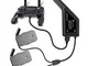 Tineer Caricabatteria da Auto 3in1 con Porta USB Caricatore remoto da Auto, Smartphone e T...