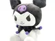 WKxinxuan Peluche Kuromi, Cartoon Sanrio Plush Kuromi, 25 cm Bambole di Kuromi Peluche, Me...