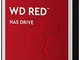 WD Red NAS WD60EFRX - Hard disk interno, 6 TB, 3,5", SATA 6GB/S, buffer: 64 MB, per My Clo...