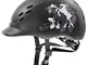 uvex onyxx, casco da equitazione leggero per bambini, regolazione individuale delle dimens...