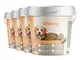 Marchio Amazon - Lifelong - Snack per cani, ricco di proteine, con tacchino (4 secchielli...