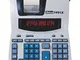Ibico IB404207 Ibico 1491x Calcolatrice Professionale Termica e con Display LCD, Bianco/Bl...