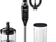 Bosch ErgoMixx Hand Blender - Frullatore a Immersione Portatile, 750 W, 12 Velocità, Lama...