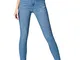 Marchio Amazon - find. Jeans Skinny Vita Regular Donna, Blu (Light Wash), 30W / 32L, Label...