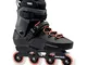 Roller Blade Twister Edge Pattini Nero, Adulti Unisex, Black/Warm Red, 245