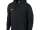 Nike Team Club - Felpa da uomo con cappuccio, Nero (Black/White), L