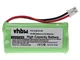 vhbw batteria compatibile con Siemens Gigaset A12, A14, A120, A140, A140 TRIO, A140 DUO te...