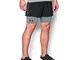 Under Armour UA Mirage 2 in 1 Short, Pantaloncino Uomo, Nero (Black/Steel/Black 001), XS