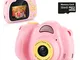 Fede Macchina Fotografica per Bambini con 32GB Carta TF Inclusa,Fotocamera Videocamera Dig...