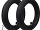 Oladwolf Camera D'aria, 2 Pezzi Pneumatico M365 Scooter Elettrico, Resistente All'usura Ad...