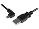 STARTECH.COM Cavo di Ricarica e Sincronizzazione Micro USB da 1 M, USB-A a Micro B ad Ango...