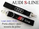 Porta Chiavi A1 A3 A4 A5 A6 A7 A8 TT RS SLINE S-Line S Line Polso Laccio Cordino Laccetto...