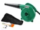 GALOOK UMS-C002 soffiatore elettrico portatile Fan Air Blower Leaf Blower per la pulizia d...