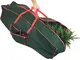 Urbn Living Borsa portaoggetti per albero di Natale, Verde, Large Bag