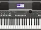 Yamaha Digital Keyboard PSR-S670, Tastiera Digitale con 61 Tasti Dinamici, Suoni di Strume...