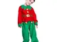 EraSpooky Elfo Natale Vestito Bambini Santas Helper