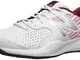 New Balance Men39s 696v3 Hard Court Running Shoe, Scarpe da Tennis Uomo, Bianco Rosso, 46....