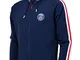 PARIS SAINT GERMAIN PSG Felpa con cappuccio e cerniera, collezione ufficiale bambino tagli...