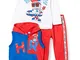 Chicco Tuta 3 Pezzi Bimbo: Gilet con Cappuccio + t-Shirt Manica Lunga + Pantaloni Lunghi C...