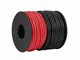 TUOFENG Cavo 16 AWG, cavo in silicone da 20 m Cavo in rame stagnato morbido e flessibile R...