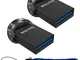 SanDisk 128GB Ultra Fit USB 3.1 Low-Profile Flash Drive (2 Pack Bundle) SDCZ430-128G-G46 1...
