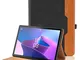 Custodia per Lenovo Tab P11 Pro 2nd 2022 11.2 pollici Pelle Tablet Case, Multi-Angli Suppo...