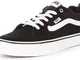 Vans Filmore, Sneaker Uomo, Suede Canvas Black White, 42 EU