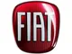 Fiat Adesivo Autovettura 3D Ricambio Logo per Bravo Posteriore, Rosso