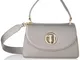 Trussardi Jeans Sophie Cross Body MD Ecoleathe, Borsa a Tracolla Donna, Grigio (Gunmetal),...