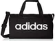adidas Linear Core Duffel XS, Bags Uomo, Black/Black/White, Taglia Unica