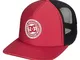 DC Shoes Vested up Trucker Hat Pomegranate 2019