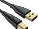 Syncwire - Cavo USB 2.0 da maschio A a maschio B, per HP, Epson, Canon, Dell, Brother, Sam...