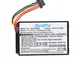 DuraPro 3.7V 1200mAh Batteria per GPS Tomtom Go 6200, Go 6100, Go 6000, Go 5000, Go 600, G...