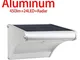 Licwshi Luci solari 450lm esterna impermeabile lega di alluminio Housing, 24 LED radar sen...