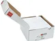 Elco 60296 confezione da 500 buste con finestra, formato DL, colore: bianco