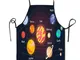 N\A Sistema Solare Otto Planet Grembiule da Cucina BBQ Cooking Cena Impermeabile Grembiuli...