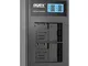 Ayex – Dual USB caricatore per panasonic Batterie tipo DMW-BMB9/DMW BMB9E