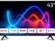 Dyon - Televisione Smart 43 XT 108 cm (43") TV Full-HD, Smart TV, triplo sintonizzatore HD...