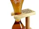 Pauwel Kwak Bicchiere da birra belga con supporto in legno, 0,3 l