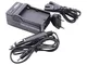 vhbw caricabatterie compatibile con Sony NP-FM30, NP-FM50, NP-FM500H, NP-FM55H, NP-FM70 ba...