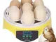 PROBEEALLYU Mini Incubatore di uovo, per controllo automatico della temperatura, incubator...