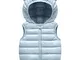 Bambino Piumini Vest Bambina Imbottito Gilet con Cappuccio Leggero Senza Maniche Piumino G...