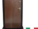 Porta Portone Portoncino Blindata Stirparo Life Destra DX Noce Medio Bronzo 90x210cm Class...