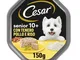 Cesar Senior 10+ Cibo per Cane con tenero Pollo e Riso, 150 g, 14 Vaschette