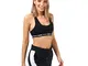 PUMA Iconic Racer Back 1P Reggiseno, Nero, S Donna