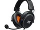 Fnatic REACT - Cuffie da gioco per Esports con driver da 53mm, struttura in metallo, suono...