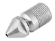 Ugello sturatubi per idropulitrice, filettatura maschio 3/8” BSP, acciaio inossidabile SS3...