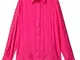 Desigual 20swcw28 - Camicia a maniche lunghe da donna Fucsia XL