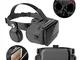 LMFLY YJ Occhiali VR FOV 120 ° Bluetooth 4.1 Head-Mounted Occhiali 3D di Realtà Virtuale c...