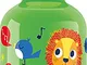 Sigg Jungle Train Borraccia Bambini (0.3 L), Borraccia Alluminio con Chiusura Ermetica e P...